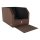 Knuffelwuff Cargo Hunde Auto Transportbox Rücksitz Braun/Schwarz Größe 1 - 60x 50x 50cm