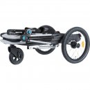 Trixie Fahrrad-Anh&auml;nger f&uuml;r Hunde Grau M: 63 &times; 95 &times; 90/132 cm,