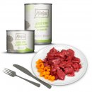 Mjamjam Katzen Nassfutter Quetschie leckeres Rind an ged&auml;mpftem K&uuml;rbis