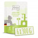 Mjamjam Katzen Nassfutter Quetschie leckeres Rind an ged&auml;mpftem K&uuml;rbis