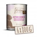 Mjamjam Katzen Nassfutter purer Fleischgenuss - saftiges Schwein pur