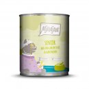 Mjamjam Katzen Nassfutter Dose Senior - DUO von zarter Ente &amp; Kaninchen