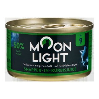 Moonlight Katzen Nassfutter Dinner Nr. 9 Snapper in...