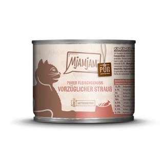 Mjamjam Katzen Nassfutter Dose purer Fleischgenuss - Dose...