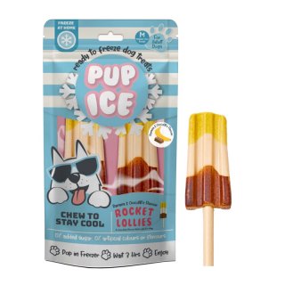 IM Pup Ice Hundesnack Eis Rocket Lollies Banane &...
