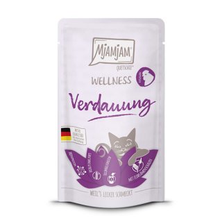 Mjamjam Katzen Nassfutter Wellness - Verdauung - Huhn