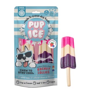 IM Pup Ice Hundesnack Eis Rocket Lollies Erdbeer &...