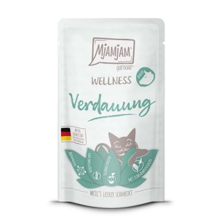 Mjamjam Katzen Nassfutter Wellness - Verdauung - Rind