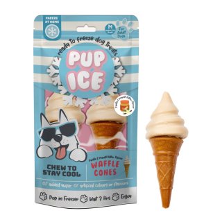 IM Pup Ice Hundesnack Waffeleis Vanille &...