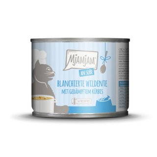 Mjamjam Katzen Nassfutter Wildente mitgedämpftem...