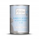Mjamjam Katzen Nassfutter Wildente mitged&auml;mpftem K&uuml;rbis an So&szlig;e