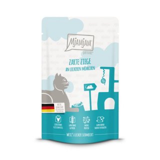 Mjamjam Katzen Nassfutter Ziege+Möhrchen