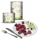 Mjamjam Hunde Nassfutter BIO Rind an Zucchini