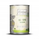 Mjamjam Hunde Nassfutter BIO Rind an Zucchini