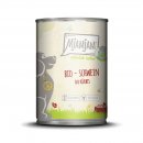 Mjamjam Hunde Nassfutter nat&uuml;rlich lecker - BIO Schwein an K&uuml;rbis