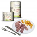 Mjamjam Hunde Nassfutter nat&uuml;rlich lecker - BIO Schwein an K&uuml;rbis