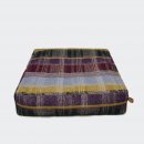 Cloud7 Hundebett Cube Tartan Purple