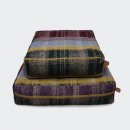 Cloud7 Hundebett Cube Tartan Purple
