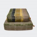 Cloud7 Hundebett Cube Tartan Green