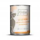Mjamjam Hunde Nassfutter saftiges Huhn mit zarter Ente an M&ouml;hrchen