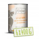 Mjamjam Hunde Nassfutter saftiges Huhn mit zarter Ente an M&ouml;hrchen