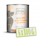 Mjamjam Hunde Nassfutter saftiges Huhn mit zarter Ente an M&ouml;hrchen