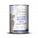 Mjamjam Hunde Nassfutter Huhn & Forelle