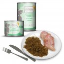 Mjamjam Hunde Nassfutter Insekt mit saftigem H&uuml;hnchen 6x200g