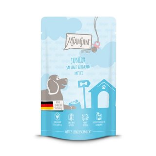 Mjamjam Hunde Nassfutter Junior saftiges Hühnchen...