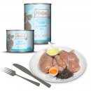 Mjamjam Hunde Nassfutter Junior saftiges H&uuml;hnchen mit Ei