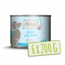Mjamjam Hunde Nassfutter Junior saftiges H&uuml;hnchen mit Ei