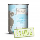 Mjamjam Hunde Nassfutter Junior saftiges H&uuml;hnchen mit Ei