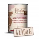 Mjamjam Hunde Nassfutter purer Fleischgenuss - delikates K&auml;nguru