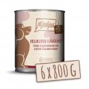 Mjamjam Hunde Nassfutter purer Fleischgenuss - delikates K&auml;nguru