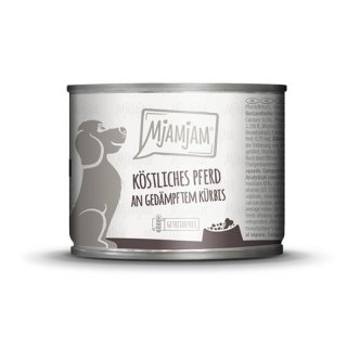 Mjamjam Hunde Nassfutter köstliches Pferd an...