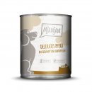Mjamjam Hunde Nassfutter delikates Pferd an ged&auml;mpften Kartoffeln