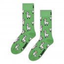 Happy Socks Llama Green