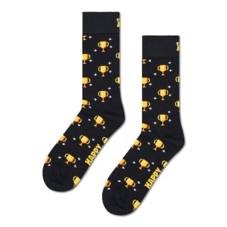 Happy Socks You Win Black