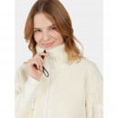 Didriksons Damen Fleecejacke Mella FZ 3 White Foam