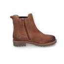 Camel Active Damen Chelsea Boots Crazy Horse gef&uuml;ttert Braun