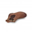 Camel Active Damen Chelsea Boots Crazy Horse gef&uuml;ttert Braun
