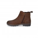 Camel Active Herren Chelsea Boots Tumbled Nubuk Dunkelbraun