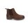 Camel Active Herren Chelsea Boots Tumbled Nubuk Dunkelbraun 45