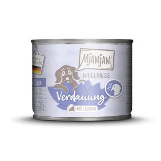 Mjamjam Hunde Nassfutter Wellness - Verdauung - Pute