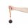 Non-stop dogwear Hundespielzeug Dog ball on rope