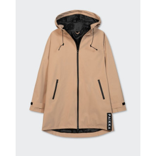 Paikka Damen Regenmantel Lite Taupe