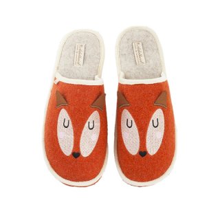 Adelheid Damen Filzpantoffel Fuchs