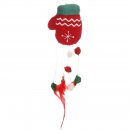 Flamingo Weihnachten KS Mixxa Handschuh mit Federn Rot