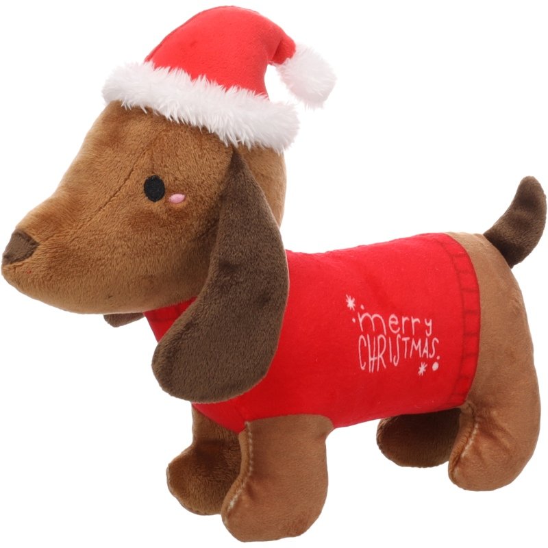 Flamingo Weihnachtsspielzeug Tikko Dackel Braun - jetzt online kaufen