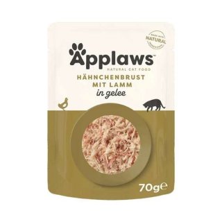 Applaws Katzen Nassfutter Huhn & Lamm in Gelee